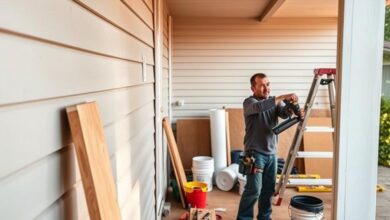 insulated siding installation