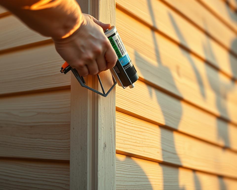 sealing siding